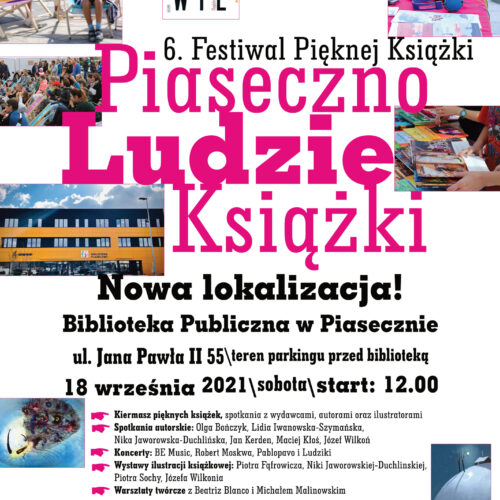 6. Festiwal Pięknej Książki “Piaseczno – Ludzie – Książki”